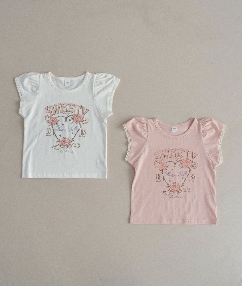 Momo Ann - Korean Children Fashion - #childofig - Rose Tee - 2