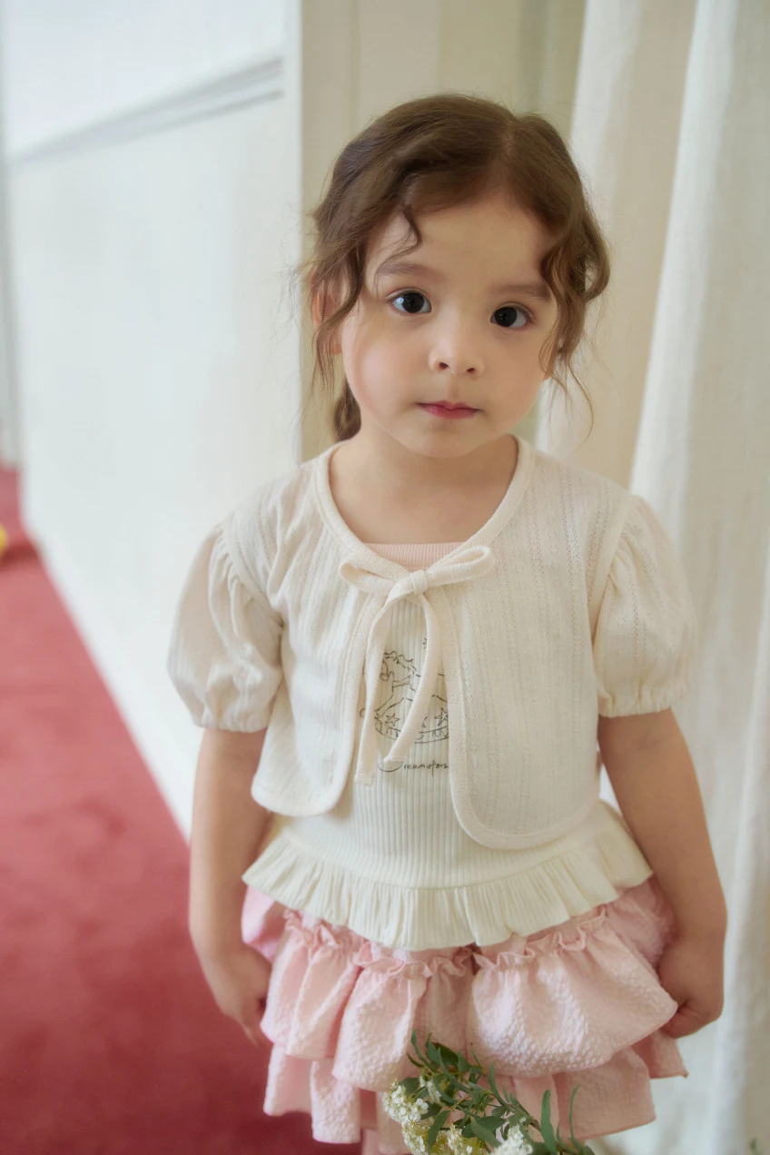 Momo Ann - Korean Children Fashion - #childofig - Pompom Cardigan - 9