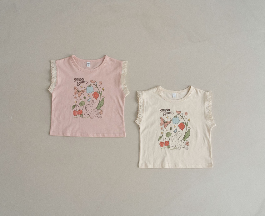 Momo Ann - Korean Children Fashion - #childrensboutique - Bunny Tee - 2