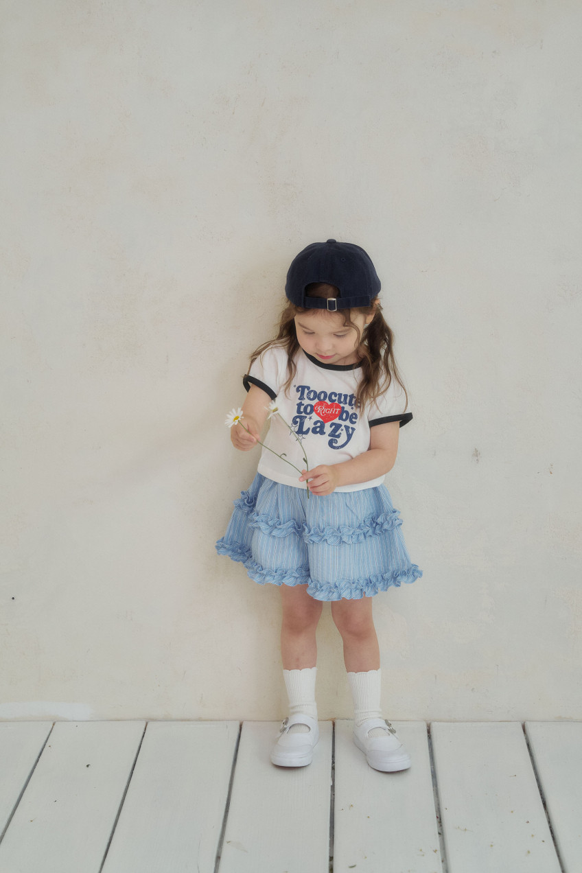 Momo Ann - Korean Children Fashion - #discoveringself - Lazy Tee - 4