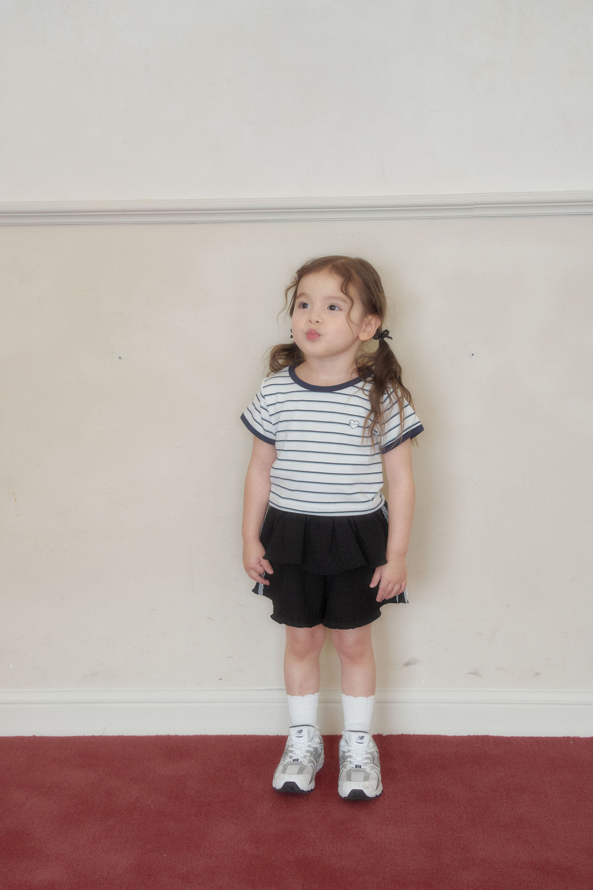 Momo Ann - Korean Children Fashion - #fashionkids - Soft Stripe Tee - 3