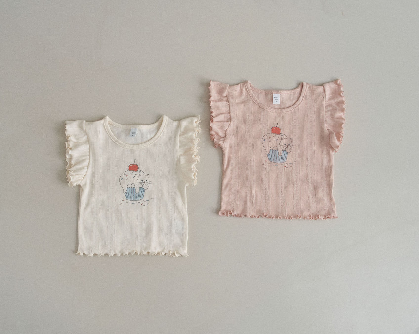 Momo Ann - Korean Children Fashion - #fashionkids - Kitkat Tee - 2