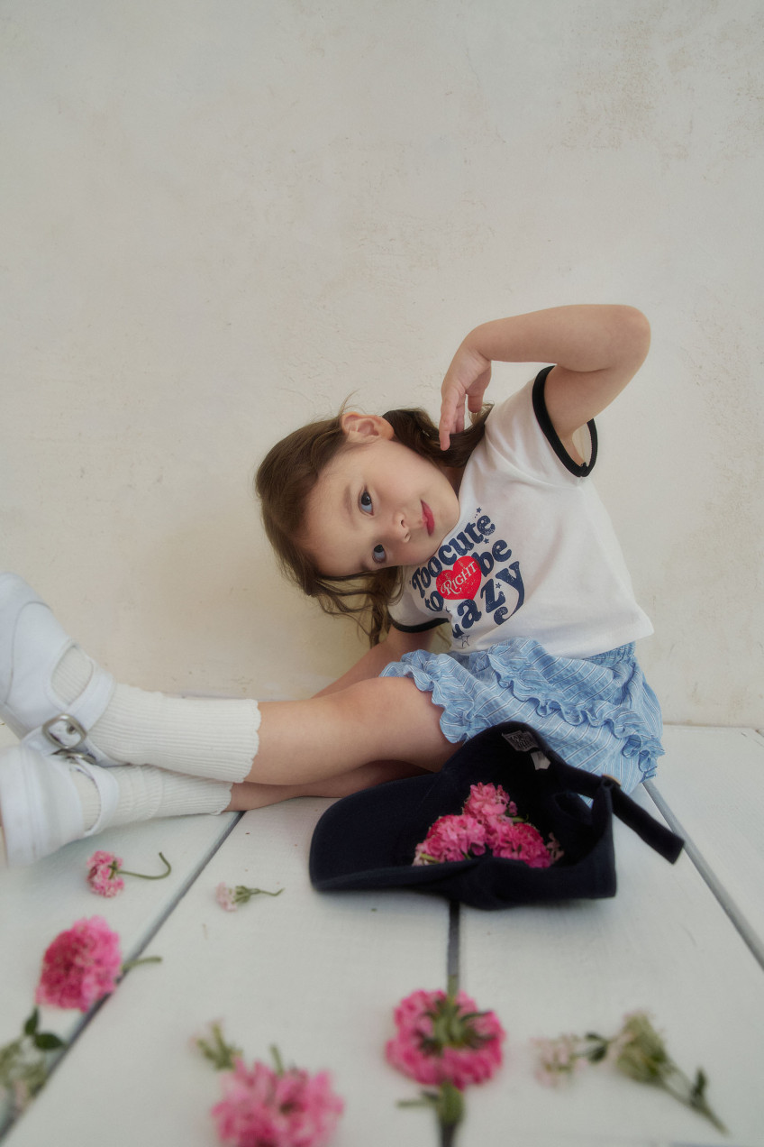 Momo Ann - Korean Children Fashion - #kidsstore - Lazy Tee - 6