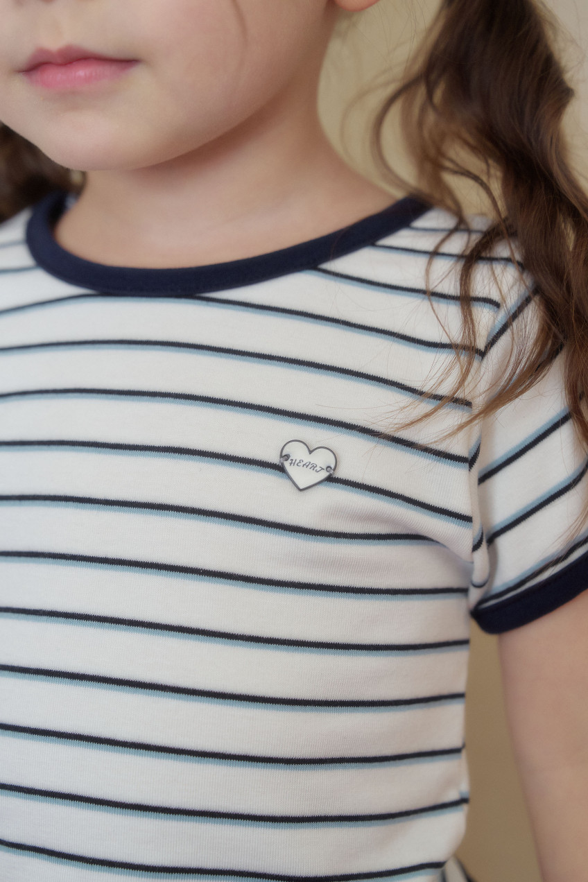 Momo Ann - Korean Children Fashion - #kidsstore - Soft Stripe Tee - 5