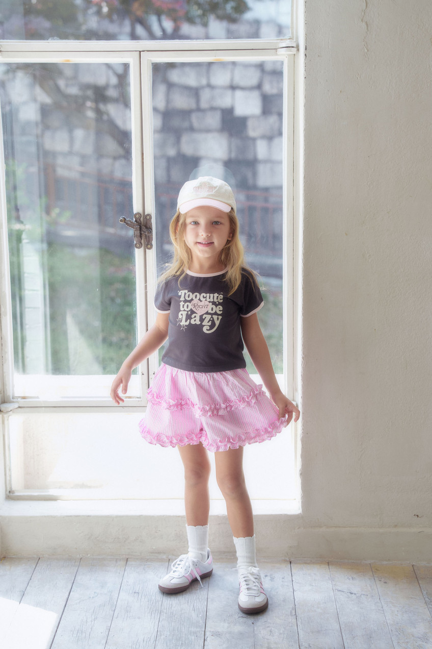 Momo Ann - Korean Children Fashion - #kidzfashiontrend - Lazy Tee - 7