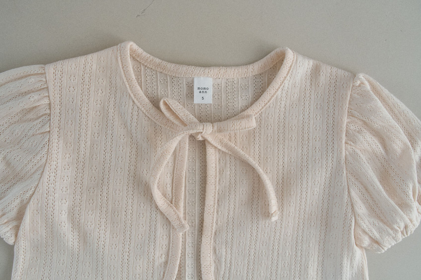 Momo Ann - Korean Children Fashion - #kidzfashiontrend - Pompom Cardigan - 3