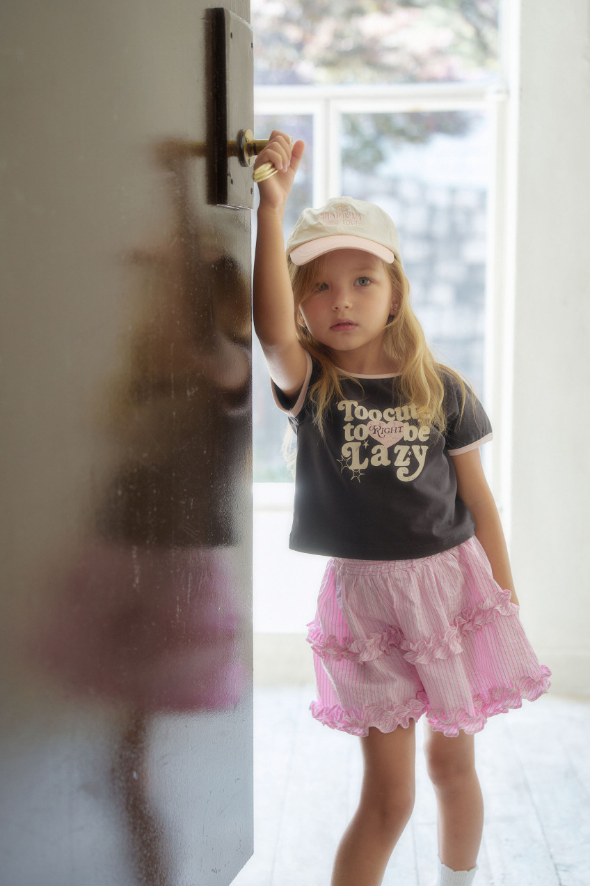 Momo Ann - Korean Children Fashion - #magicofchildhood - Lazy Tee - 10