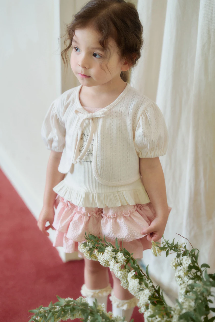 Momo Ann - Korean Children Fashion - #magicofchildhood - Pompom Cardigan - 6
