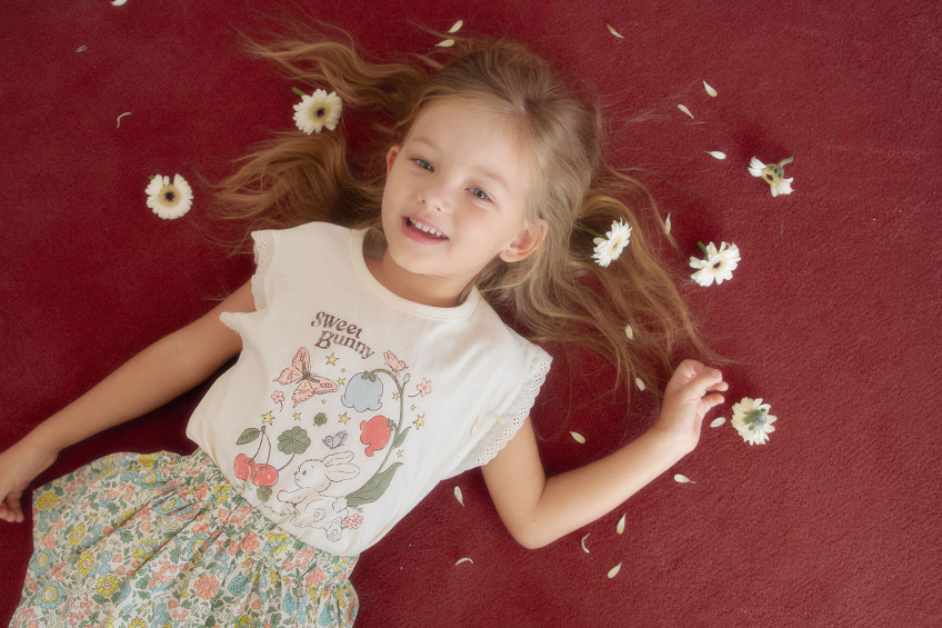 Momo Ann - Korean Children Fashion - #minifashionista - Bunny Tee - 12