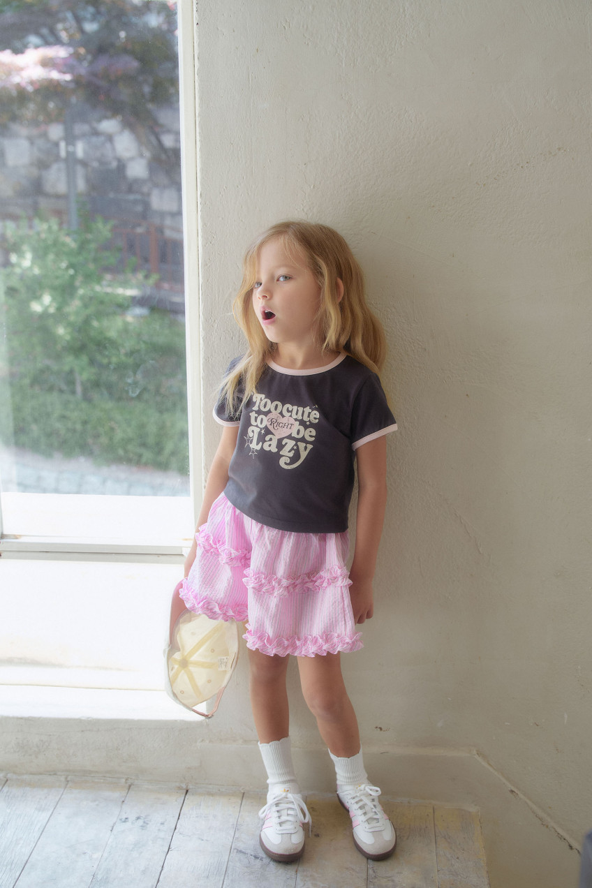 Momo Ann - Korean Children Fashion - #minifashionista - Lazy Tee - 11