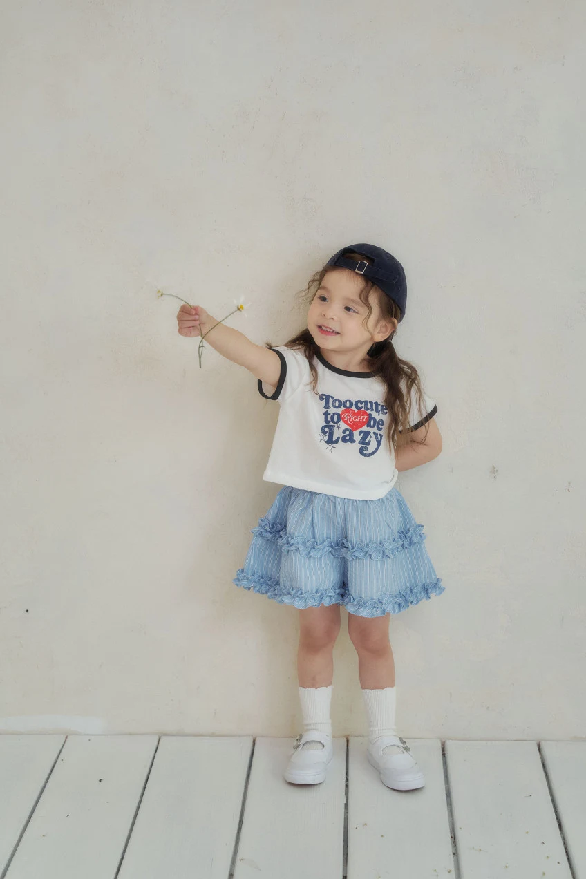 Momo Ann - Korean Children Fashion - #prettylittlegirls - Pinstripe Pants - 3