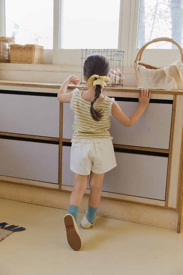 Mon Atelier - Korean Children Fashion - #childofig - Stripe Sleeveless Top - 11