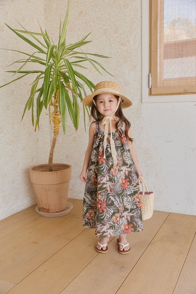 Mon Atelier - Korean Children Fashion - #childofig - Tropical One-piece - 4