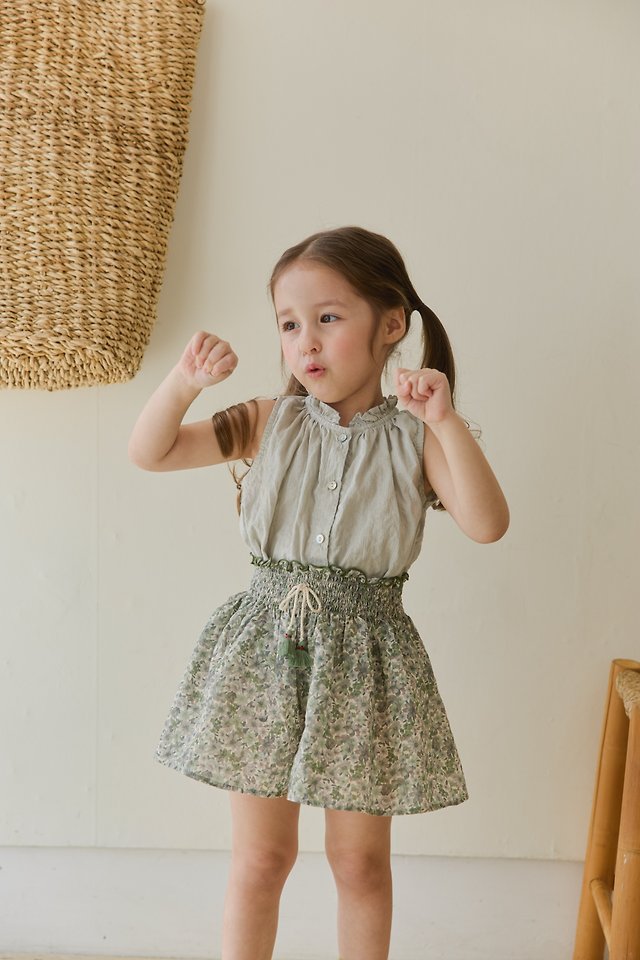 Mon Atelier - Korean Children Fashion - #childrensboutique - Frill Neck Blouse - 10