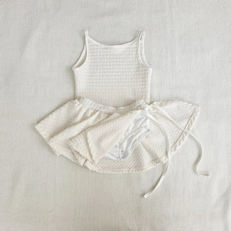 Mon Atelier - Korean Children Fashion - #childrensboutique - Wrap Swimwear