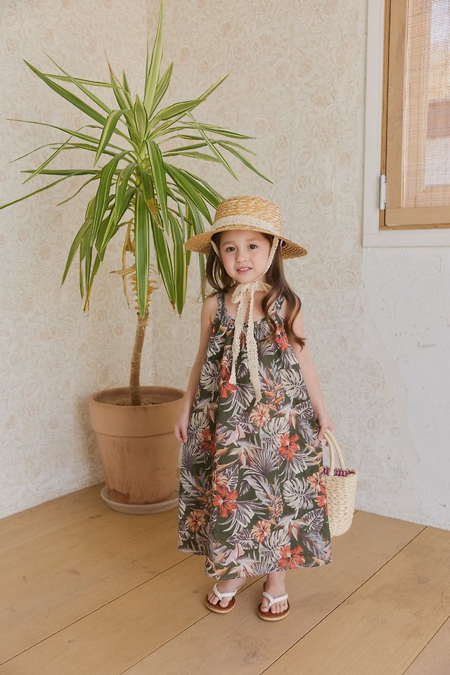 Mon Atelier - Korean Children Fashion - #discoveringself - Tropical One-piece - 7