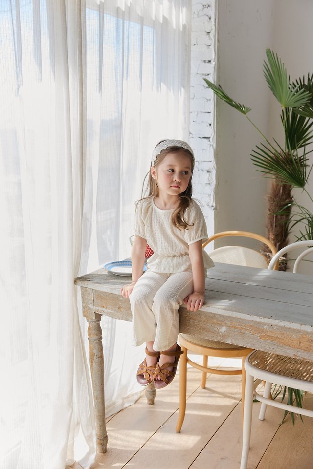 Mon Atelier - Korean Children Fashion - #designkidswear - Creme Setup - 4