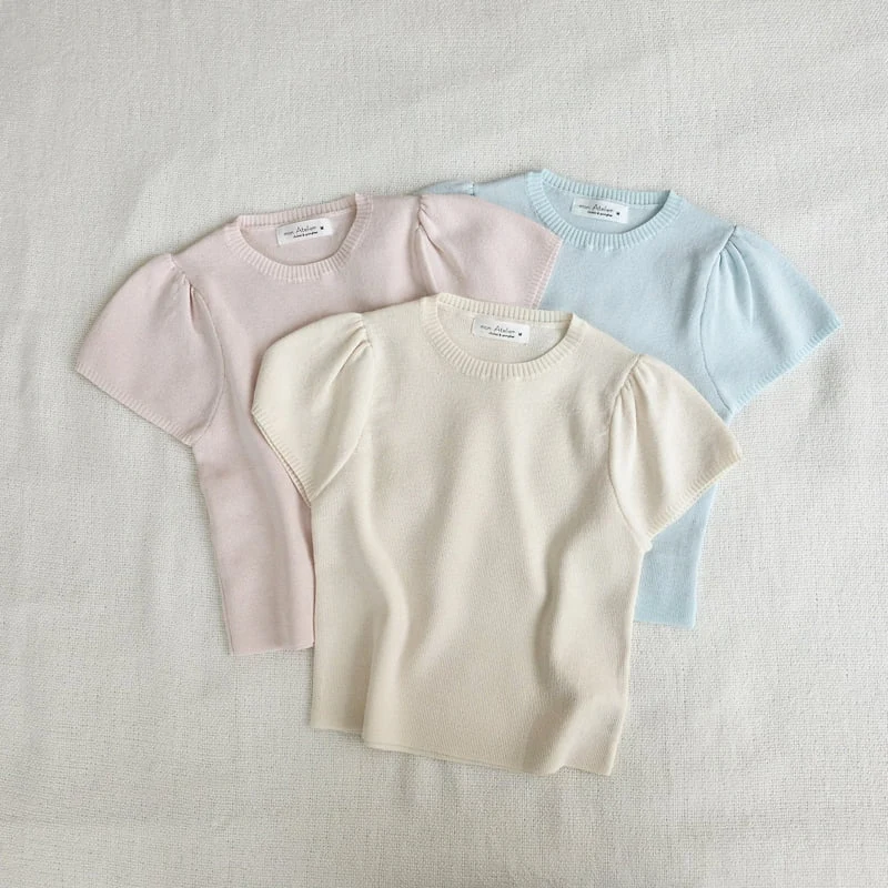 Mon Atelier - Korean Children Fashion - #kidsshorts - Cotton Candy Pullover