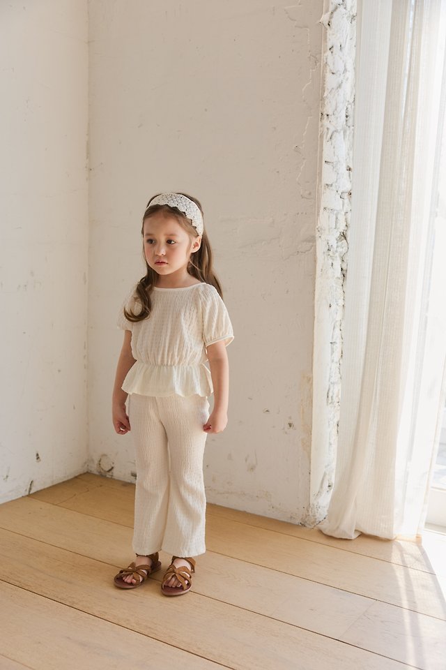 Mon Atelier - Korean Children Fashion - #littlefashionista - Creme Setup - 10