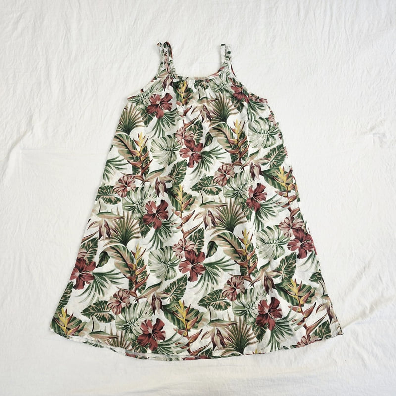 Mon Atelier - Korean Children Fashion - #minifashionista - Tropical One-piece