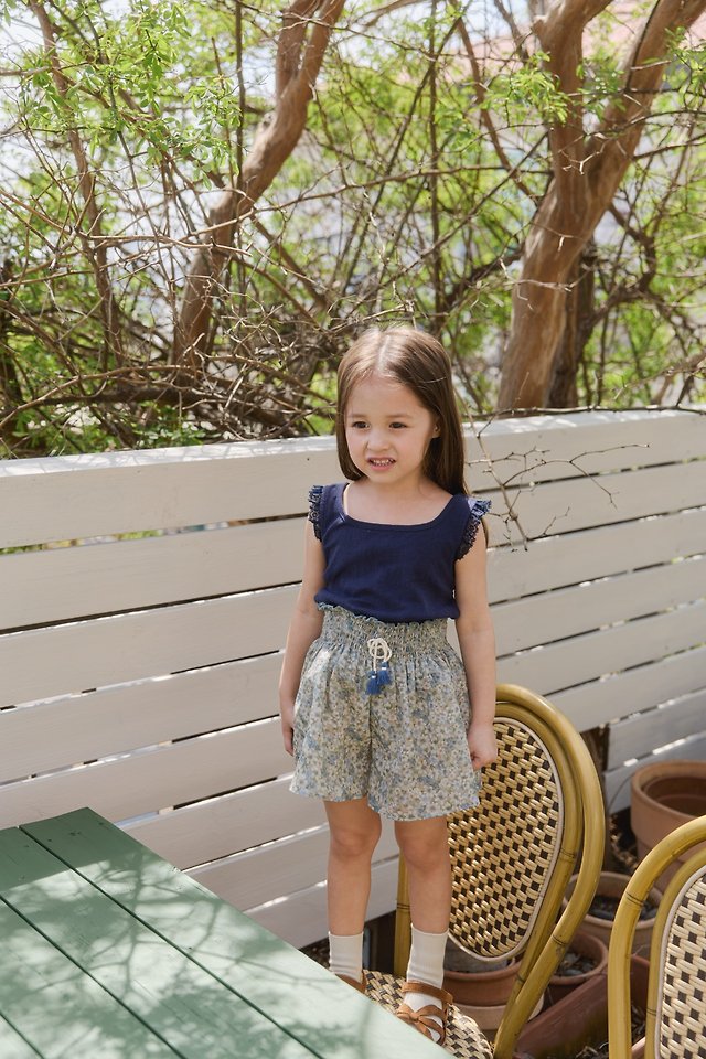 Mon Atelier - Korean Children Fashion - #prettylittlegirls - Eyelet Sleeveless Top - 10