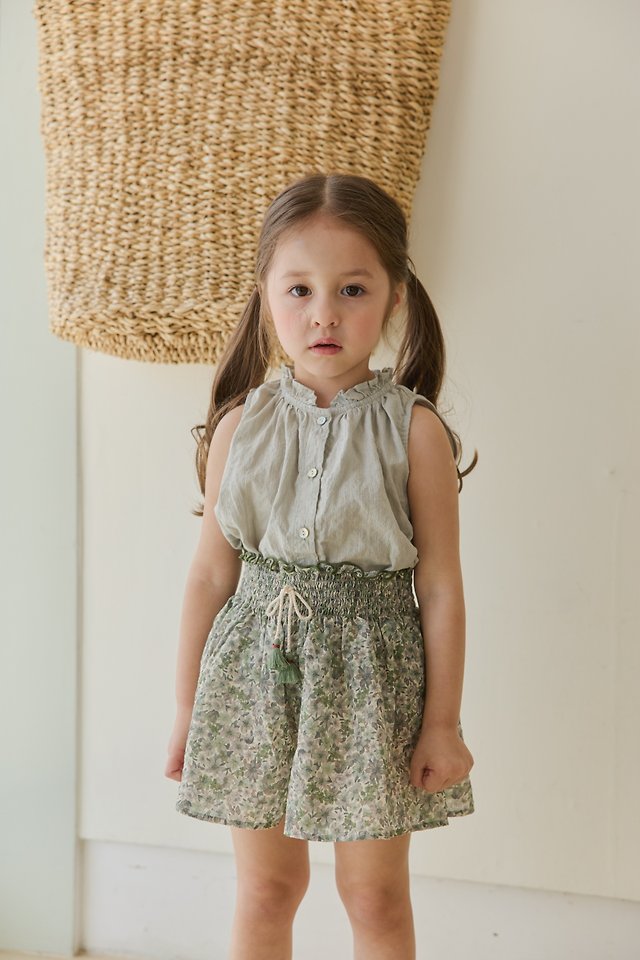 Mon Atelier - Korean Children Fashion - #prettylittlegirls - Frill Neck Blouse - 7