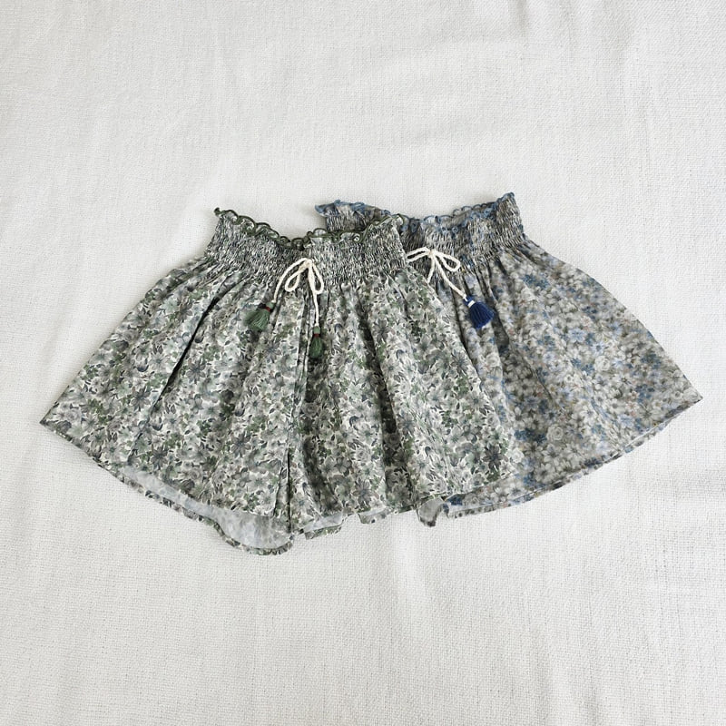 Mon Atelier - Korean Children Fashion - #prettylittlegirls - Smocking Tassel Pants