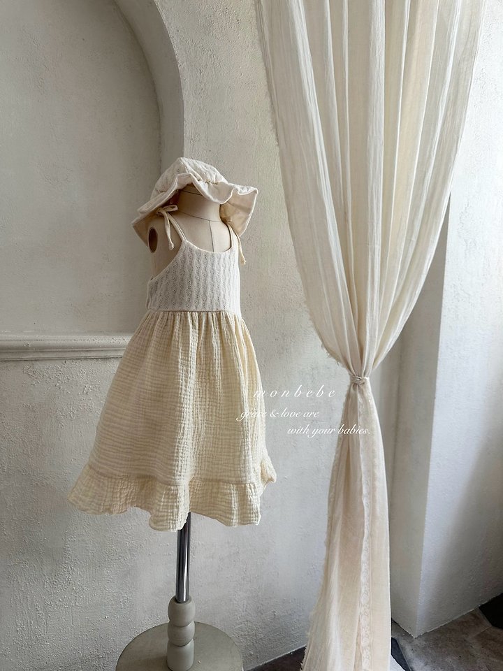 Monbebe - Korean Baby Fashion - #babyboutique - Rosé Knit One-piece - 3