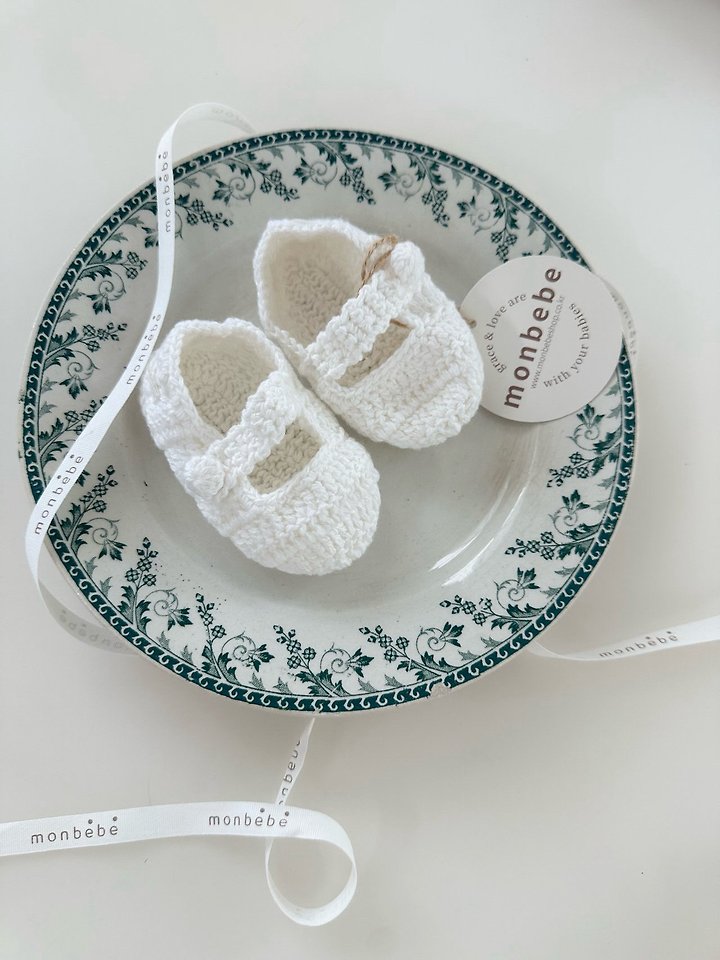 Monbebe - Korean Baby Fashion - #babyboutique - Bebe Mary Jane (Handmade)