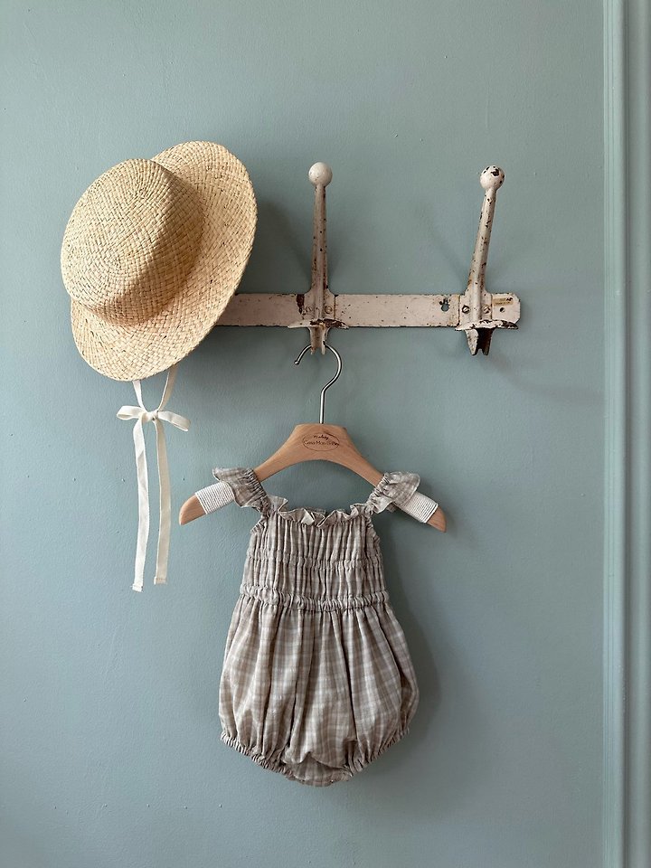 Monbebe - Korean Baby Fashion - #babyboutique - Maple Check Suit - 7