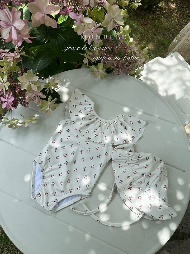 Monbebe - Korean Baby Fashion - #babyboutique - 26 Loro Swimsuit (with Hat) - 10