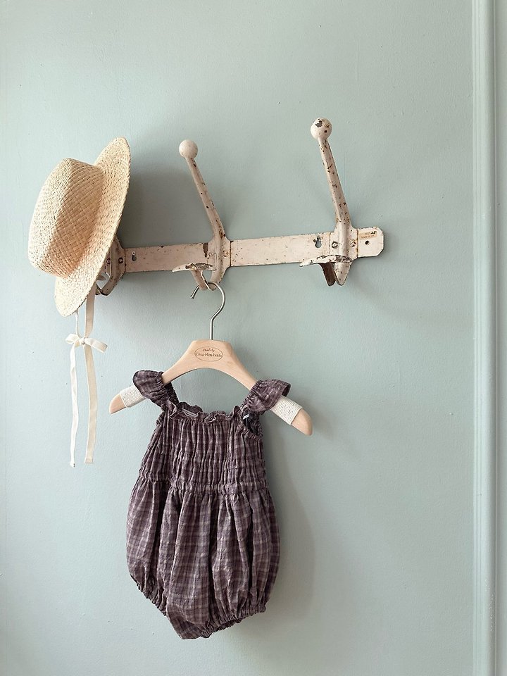 Monbebe - Korean Baby Fashion - #babyboutiqueclothing - Maple Check Suit - 8