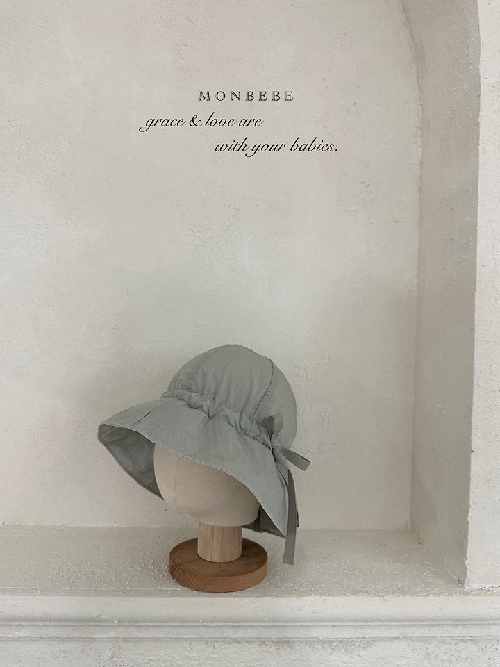Monbebe - Korean Baby Fashion - #babyboutiqueclothing - Brownie Bucket Hat - 2