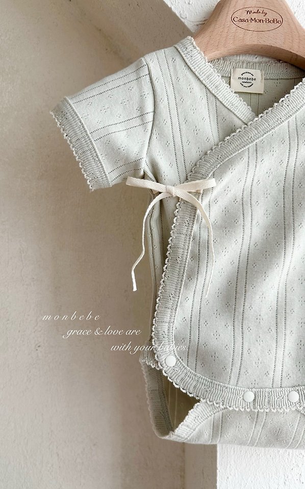 Monbebe - Korean Baby Fashion - #babyfashion - Mong Wrap Suit - 3
