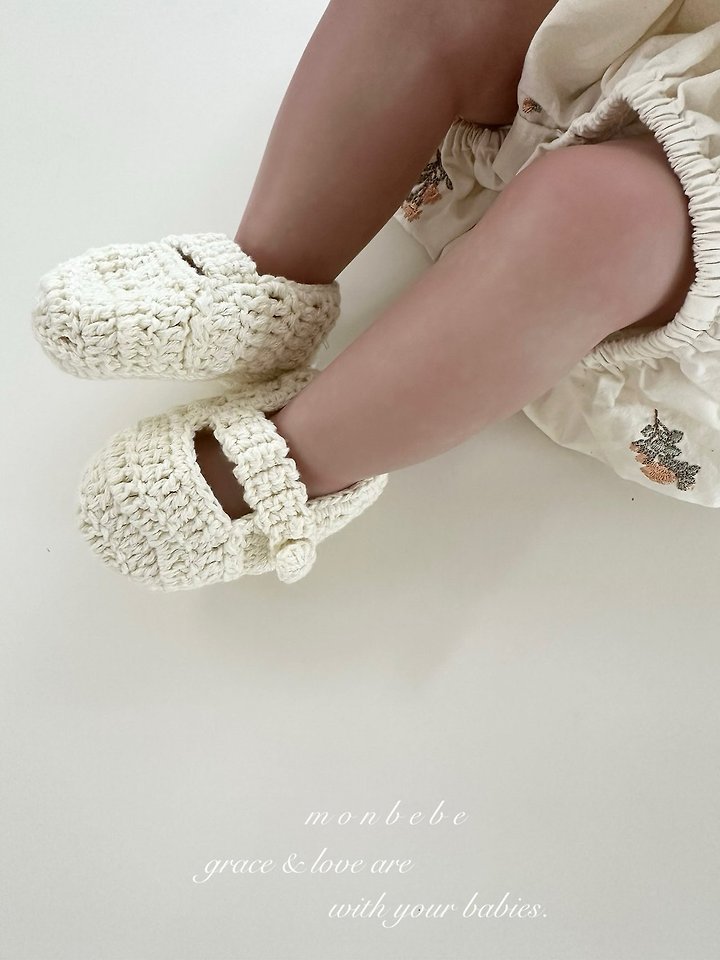 Monbebe - Korean Baby Fashion - #babyfever - Bebe Mary Jane (Handmade) - 5