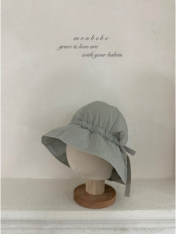 Monbebe - Korean Baby Fashion - #babyfever - Brownie Bucket Hat - 5