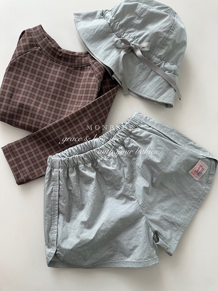 Monbebe - Korean Baby Fashion - #babyfashion - Brownie Swim Set (Top Bottom Set) - 4