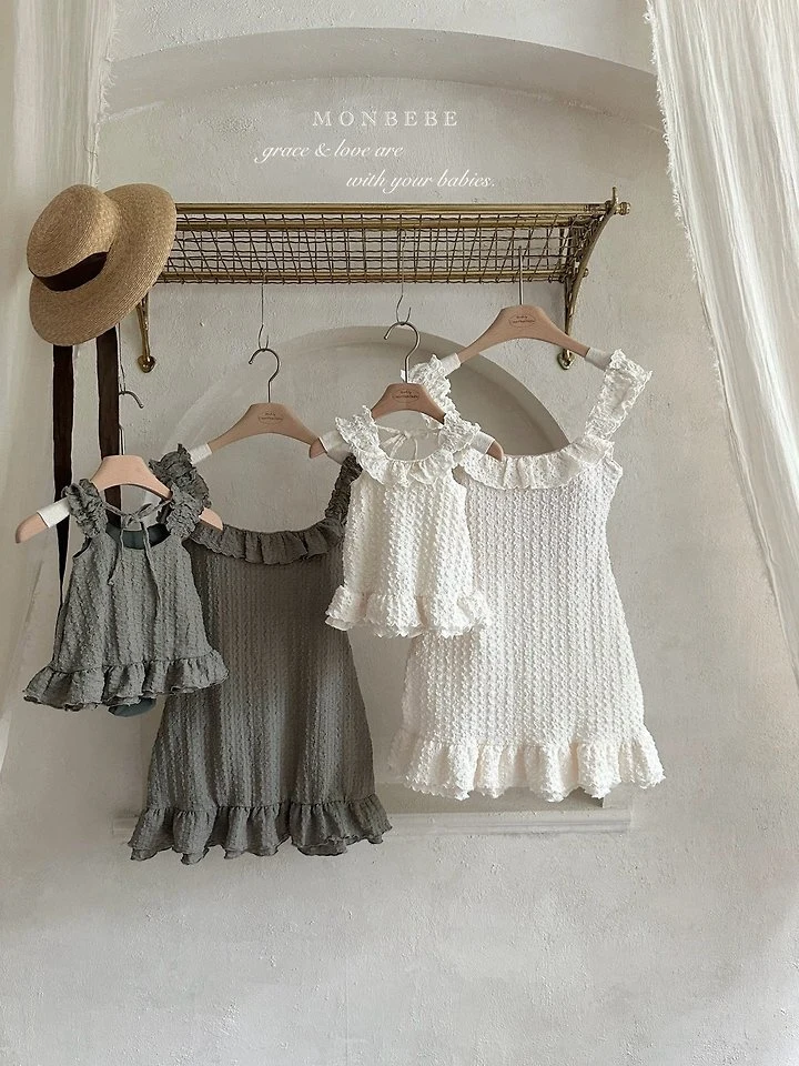 Monbebe - Korean Baby Fashion - #babyfever - Rosaline Swimsuit - 2