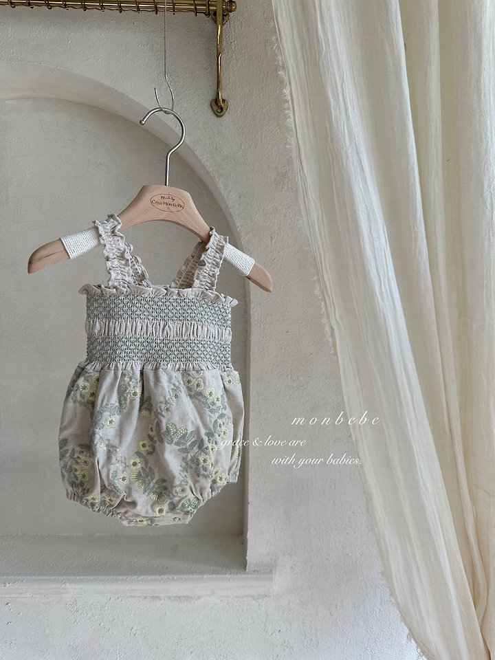 Monbebe - Korean Baby Fashion - #babygirlfashion - Green Veil Suit - 6