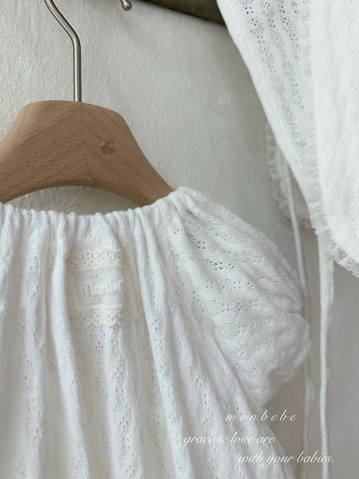 Monbebe - Korean Baby Fashion - #babygirlfashion - Knit Balloon Suit - 4