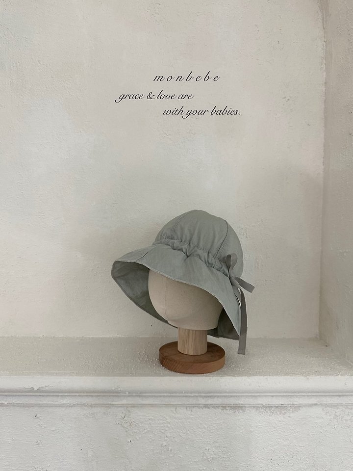 Monbebe - Korean Baby Fashion - #babylifestyle - Brownie Bucket Hat - 7