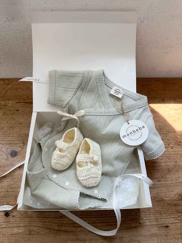 Monbebe - Korean Baby Fashion - #babyoninstagram - Mong Wrap Suit - 7