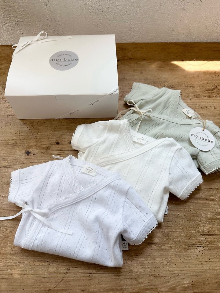 Monbebe - Korean Baby Fashion - #babyootd - Mong Wrap Suit - 8