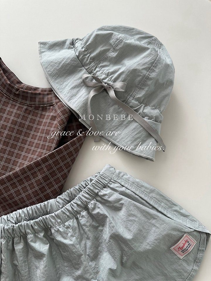 Monbebe - Korean Baby Fashion - #babyootd - Brownie Bucket Hat - 9