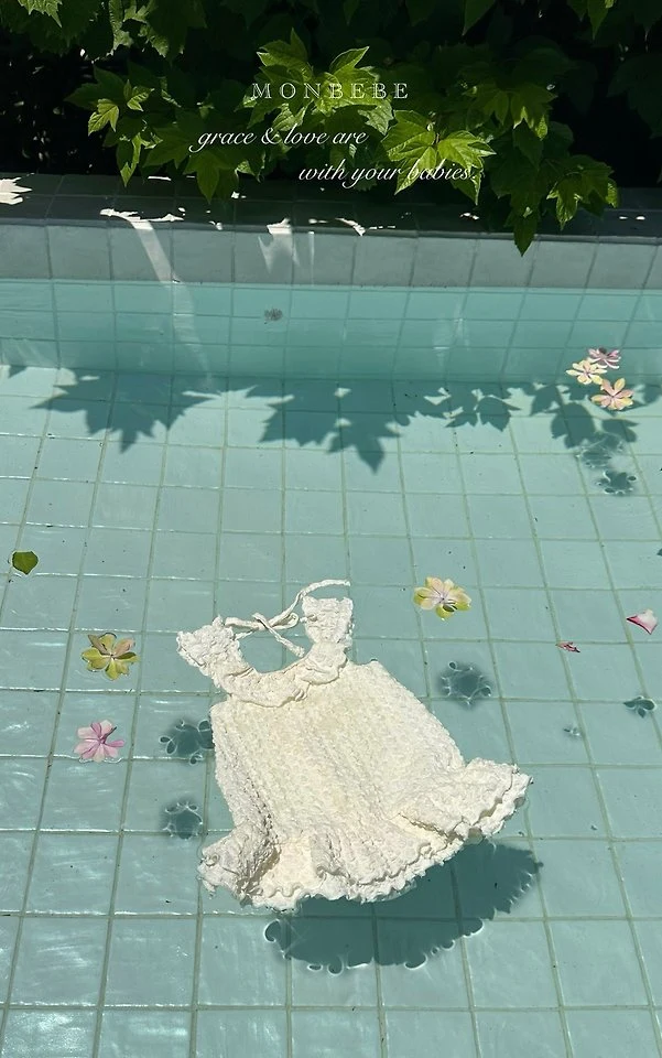 Monbebe - Korean Baby Fashion - #babyoutfit - Rosaline Swimsuit - 8
