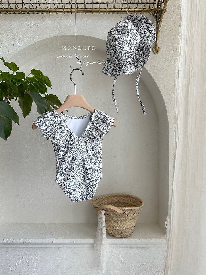 Monbebe - Korean Baby Fashion - #babyootd - 26 Loro Swimsuit (with Hat) - 4