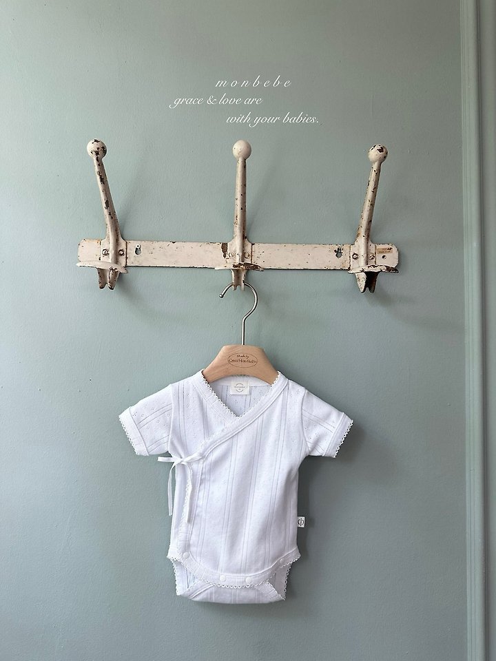 Monbebe - Korean Baby Fashion - #babywear - Mong Wrap Suit - 11