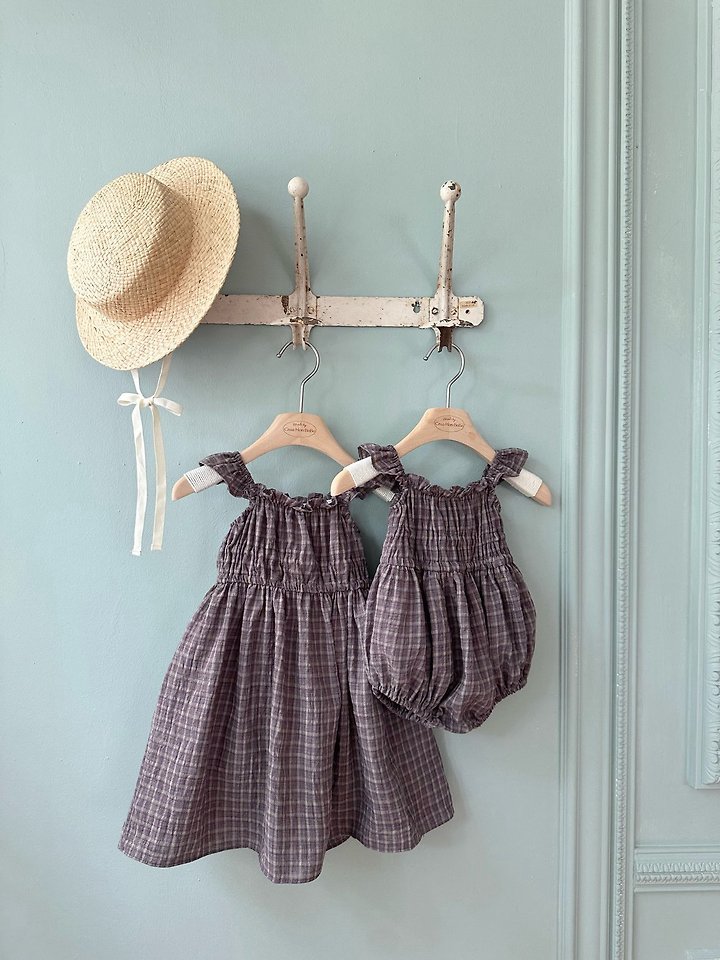 Monbebe - Korean Baby Fashion - #babywear - Maple Check Suit - 3