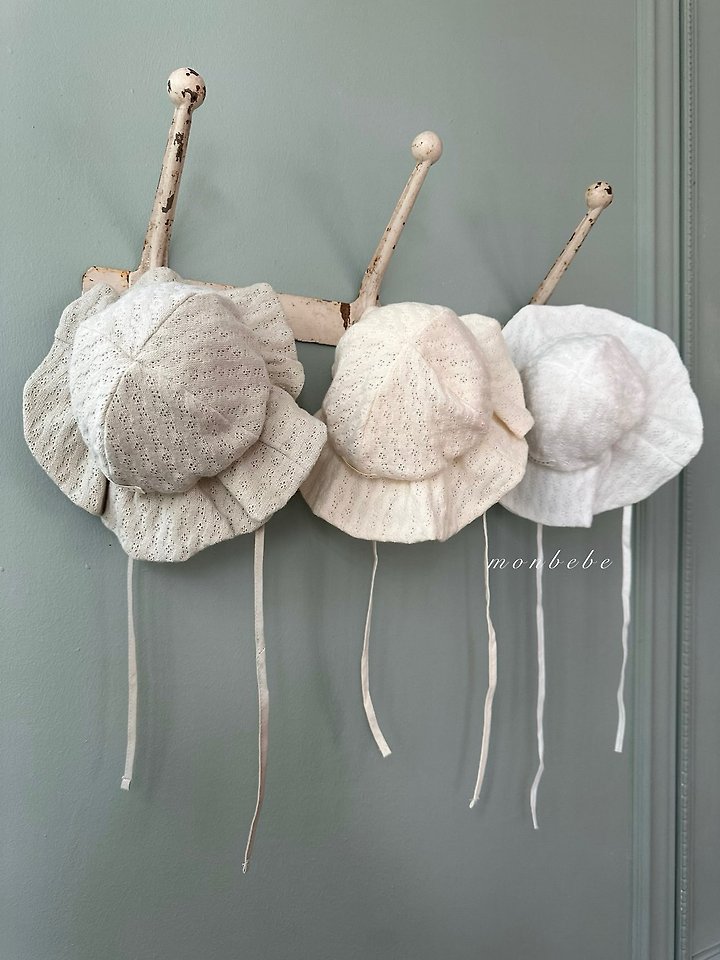 Monbebe - Korean Baby Fashion - #onlinebabyboutique - Rosé Knit Hat - 2