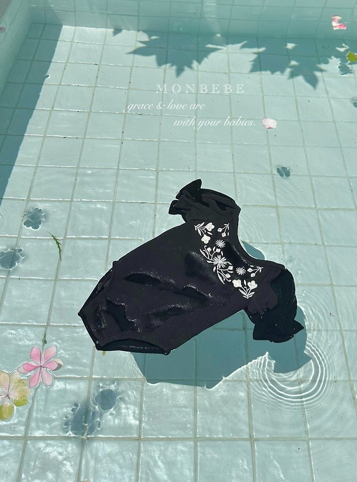 Monbebe - Korean Baby Fashion - #smilingbaby - Daisy Swimsuit - 8